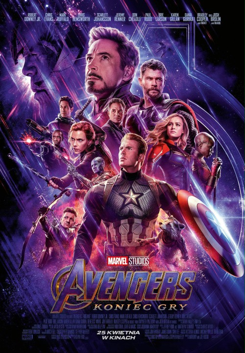 Avengers Koniec gry - akcja, filmy 2019